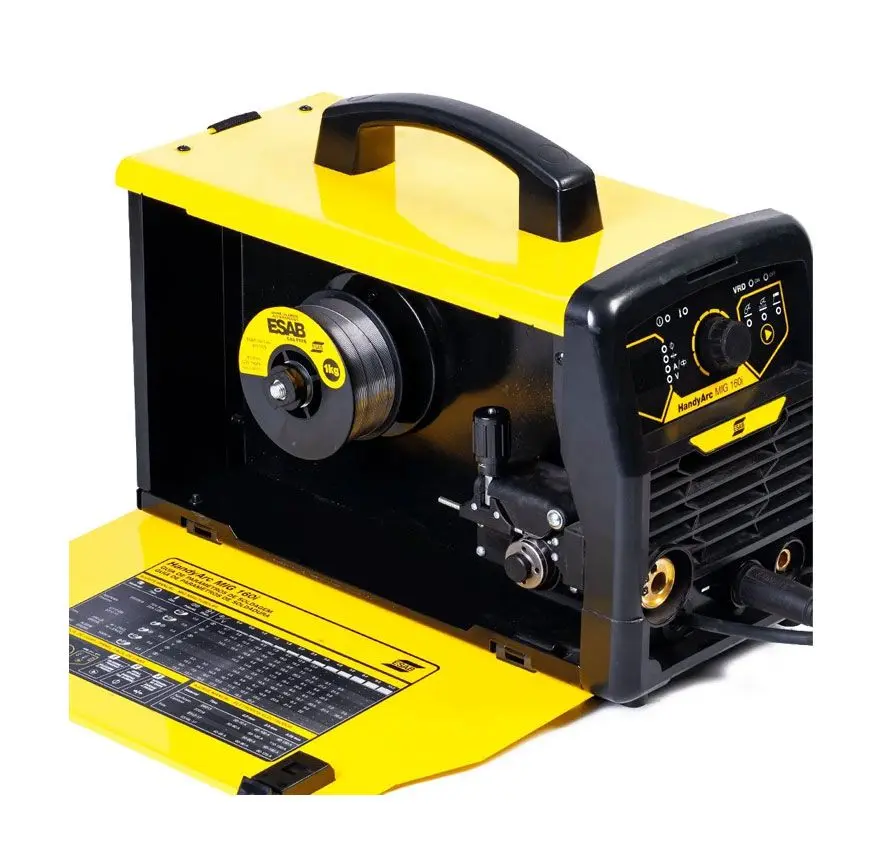 Arame Mig Sem Gás Esab Gas Free Carretel Pequeno 1 -ESABkg Bitola 0,8mm 0749897 - Imagem 3