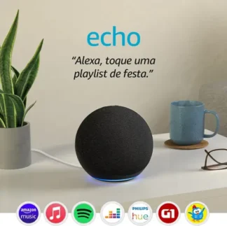 Alexa Echo Dot 5 Geração Novo Processador Som Premium Preto - Amazon