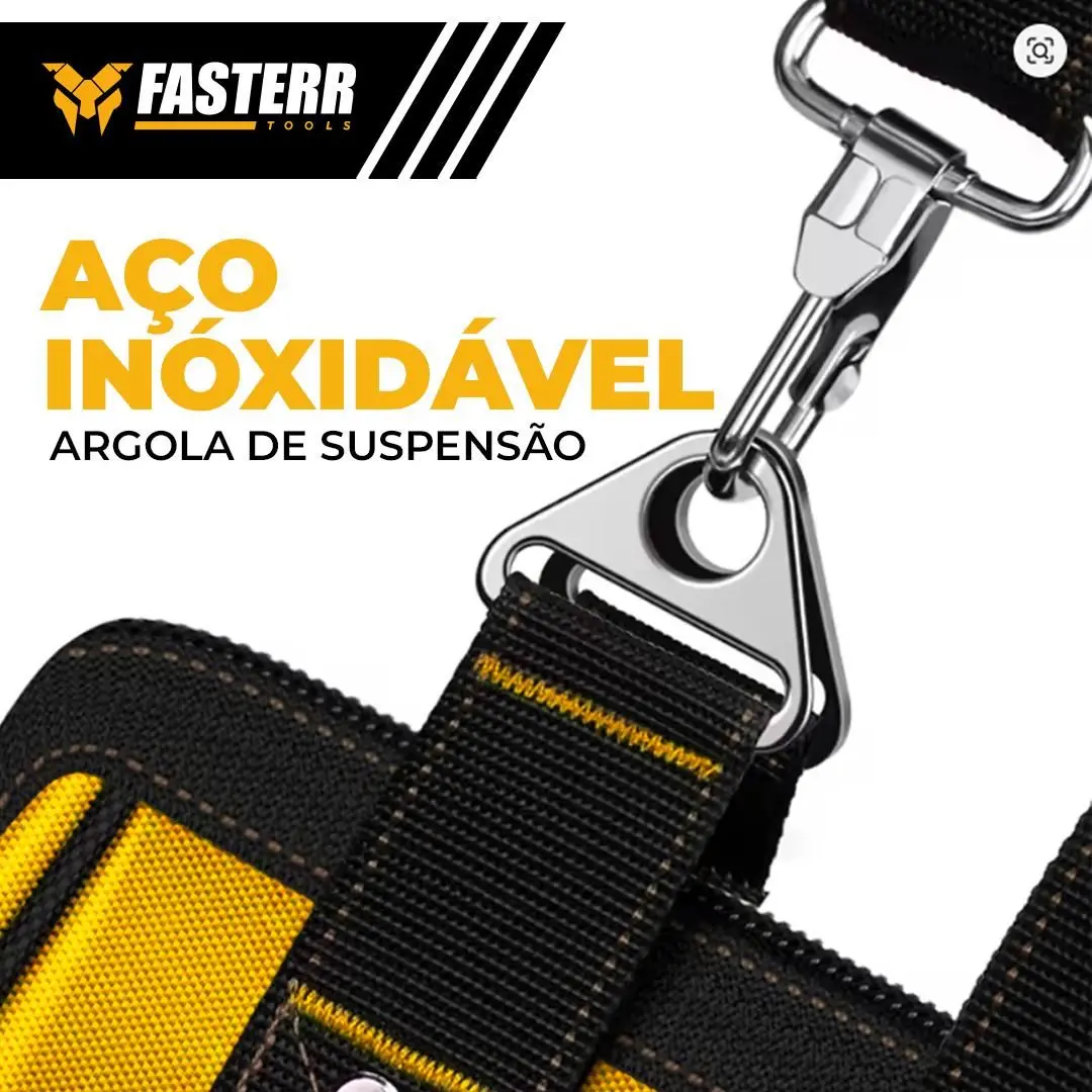 Bolsa de Ferramentas Profissional Resistente a Água com 18 Bolsos FST098 - FASTERR - Imagem 3