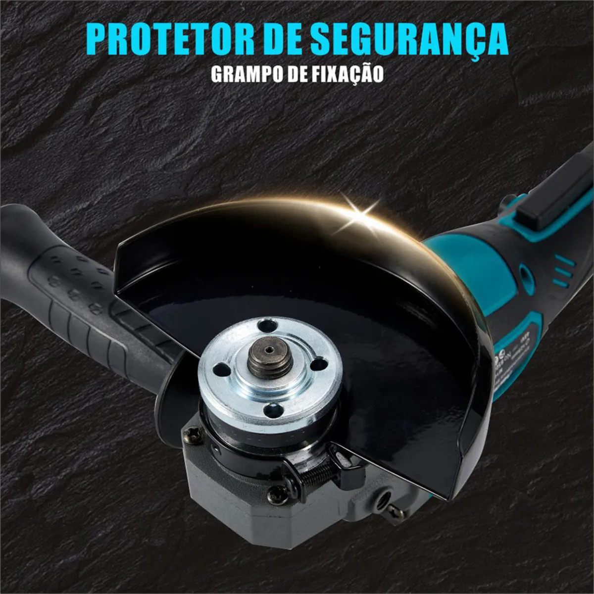 Esmerilhadeira Lixadeira Brushless Sem Fio 2 Baterias 21v - Imagem 4