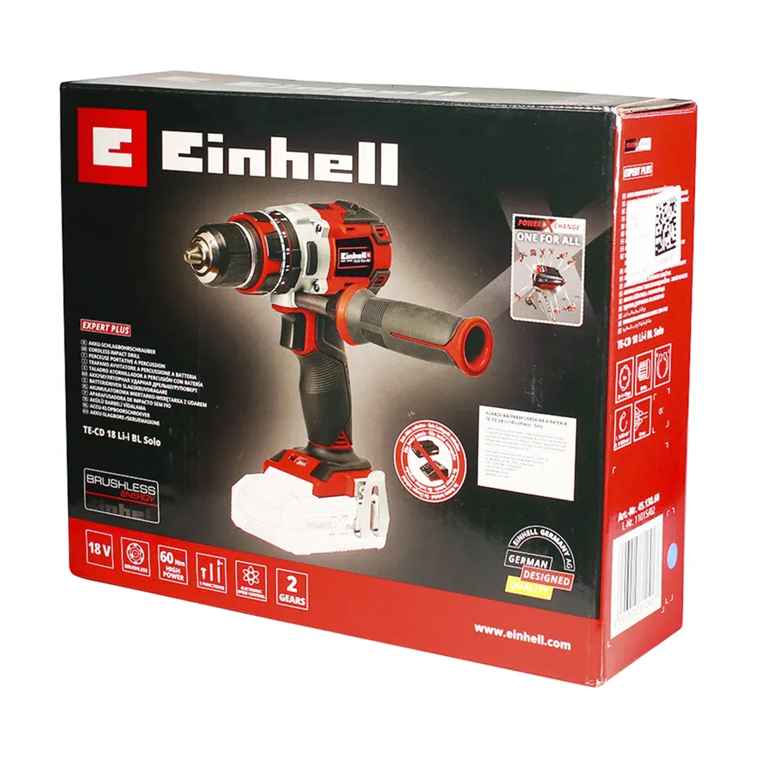 Parafusadeira e Furadeira de Impacto Einhell TE-CD 18 Li-i BL sem bateria - Imagem 3