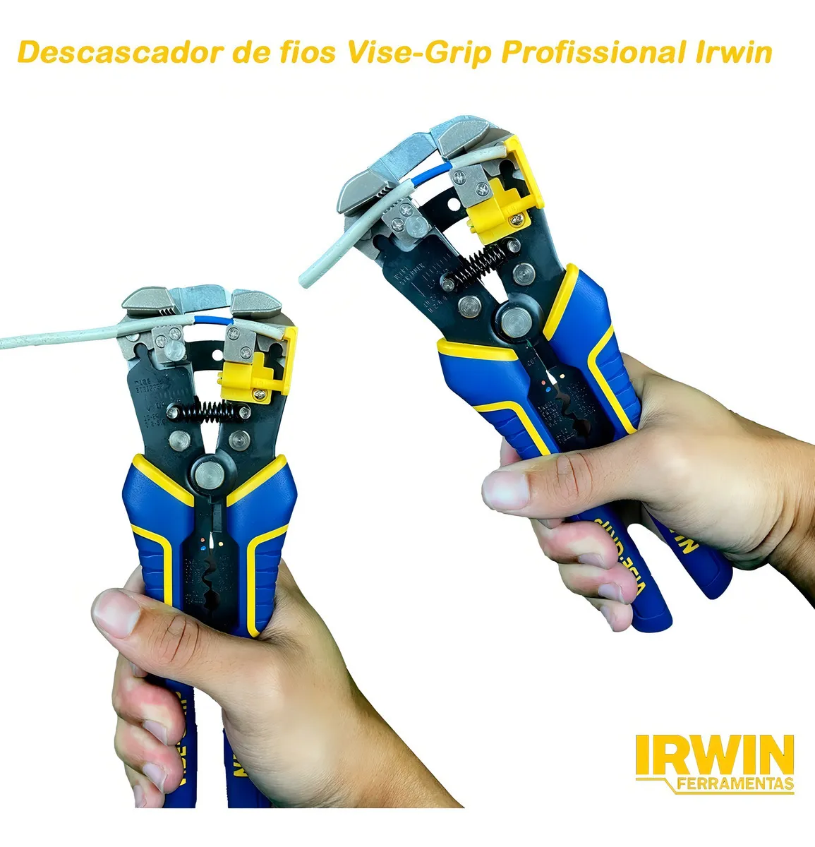 Alicate Eletricista Descascador Fios Vise-Grip 2078300 - Irwin - Imagem 3