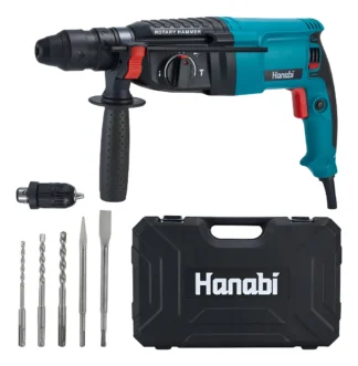 Martelete Perfurador Rompedor Hanabi Profissional 26mm 1300w 127V ou 220V