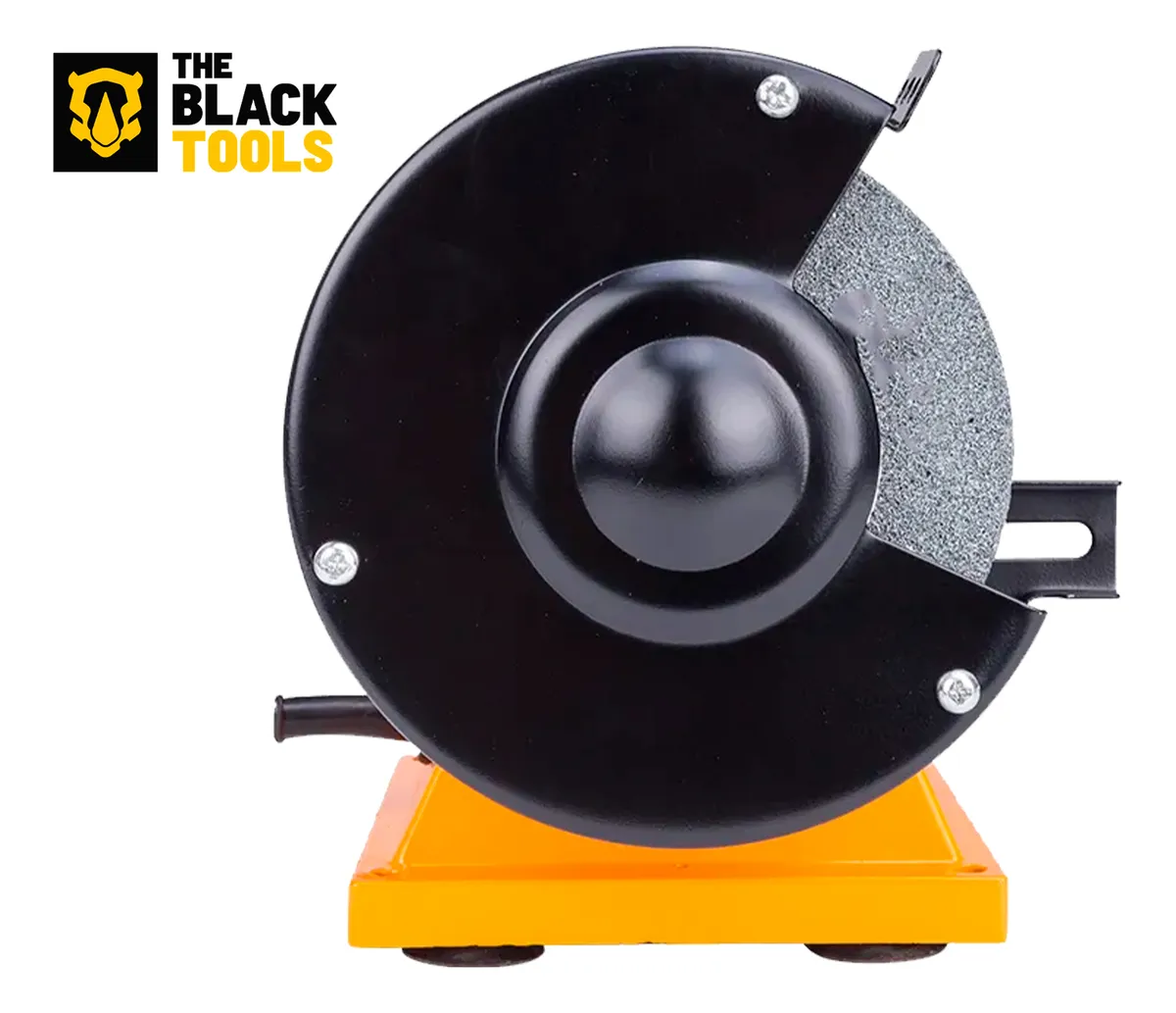 Moto Esmeril Bancada 6 Polegadas 150w 1/4cv Bivolt 2 Rebolos Amarelo 127/220v - Imagem 8