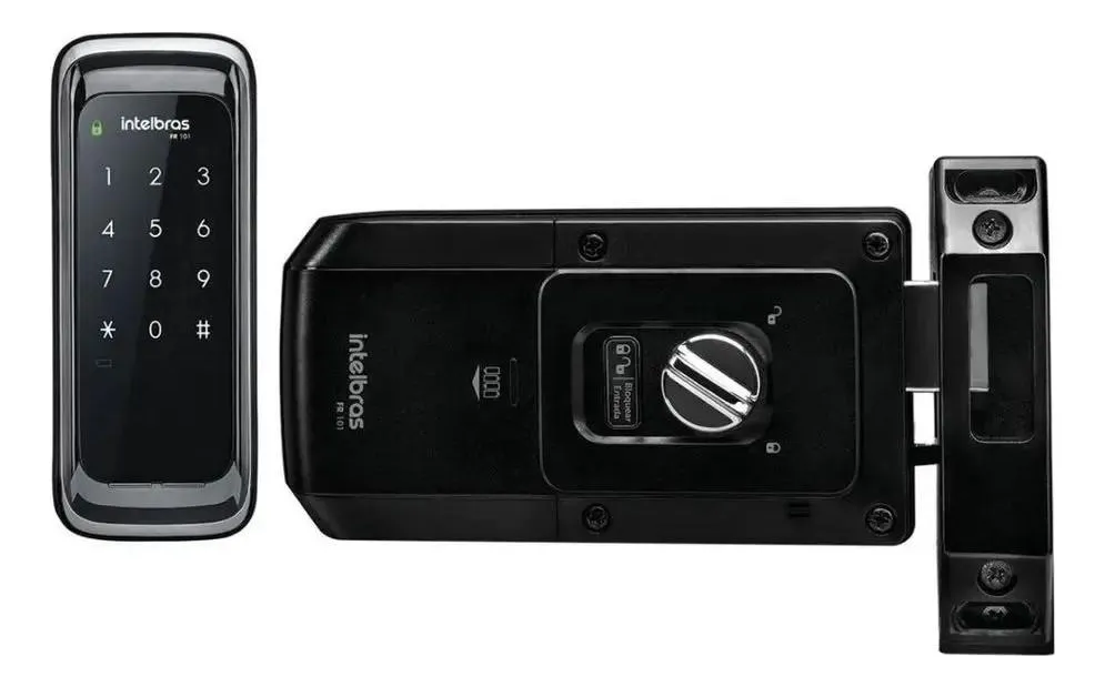Fechadura Digital Intelbras Fr101 Preto - Imagem 4