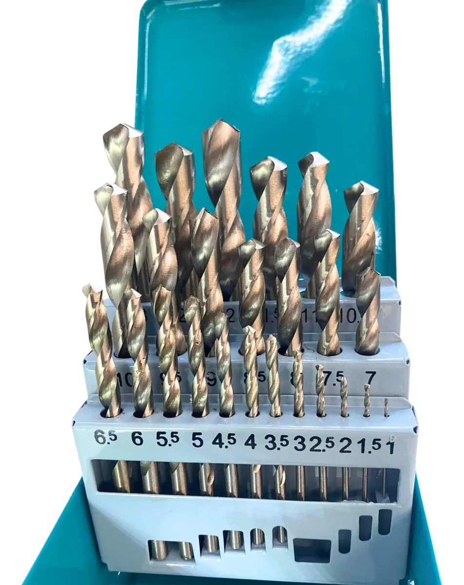 Kit Brocas Aço Rápido M35 Cobalto 25 Peças 1 A 13mm Hanabi - Imagem 4