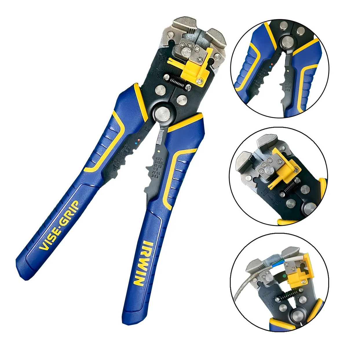 Alicate Eletricista Descascador Fios Vise-Grip 2078300 - Irwin