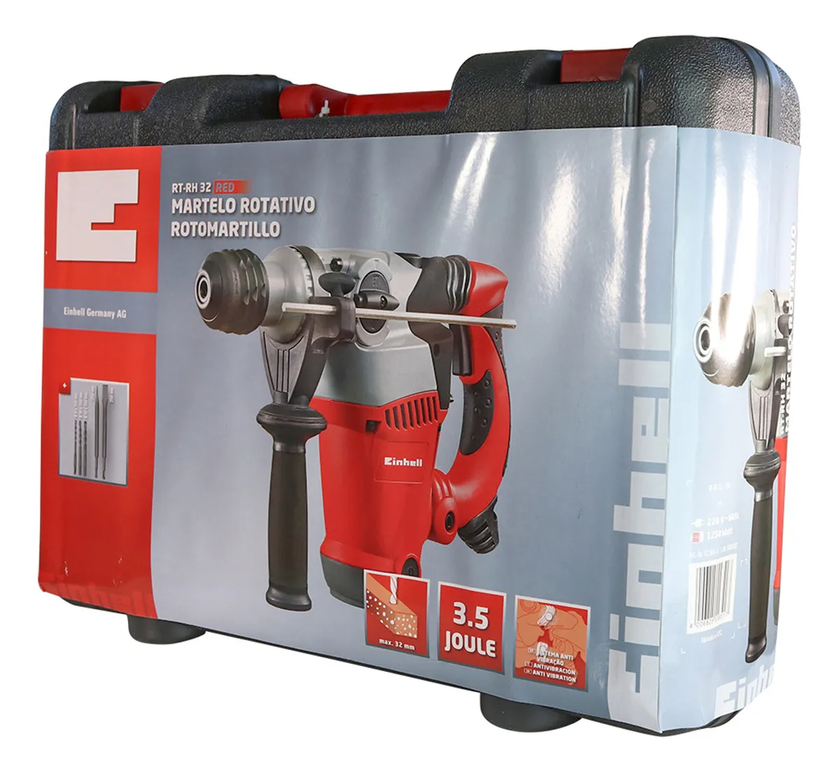 Martelete Perfurador Rompedor Einhell RT-RH 32 127V - Imagem 6