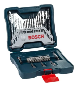Kit De Pontas E Brocas Bosch X-line 33 Peças