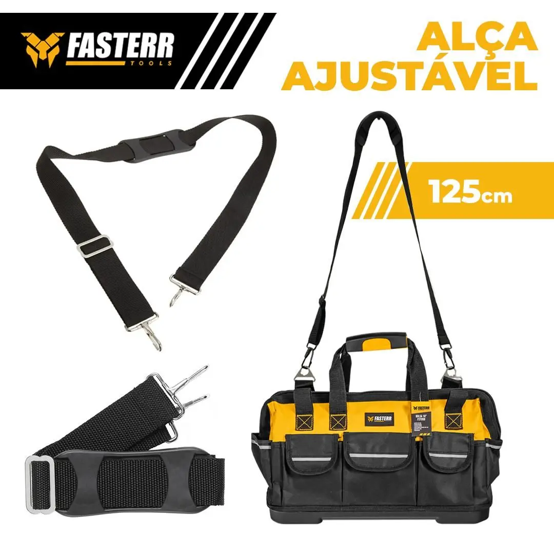 Bolsa de Ferramentas Profissional Resistente a Água com 18 Bolsos FST098 - FASTERR - Imagem 5