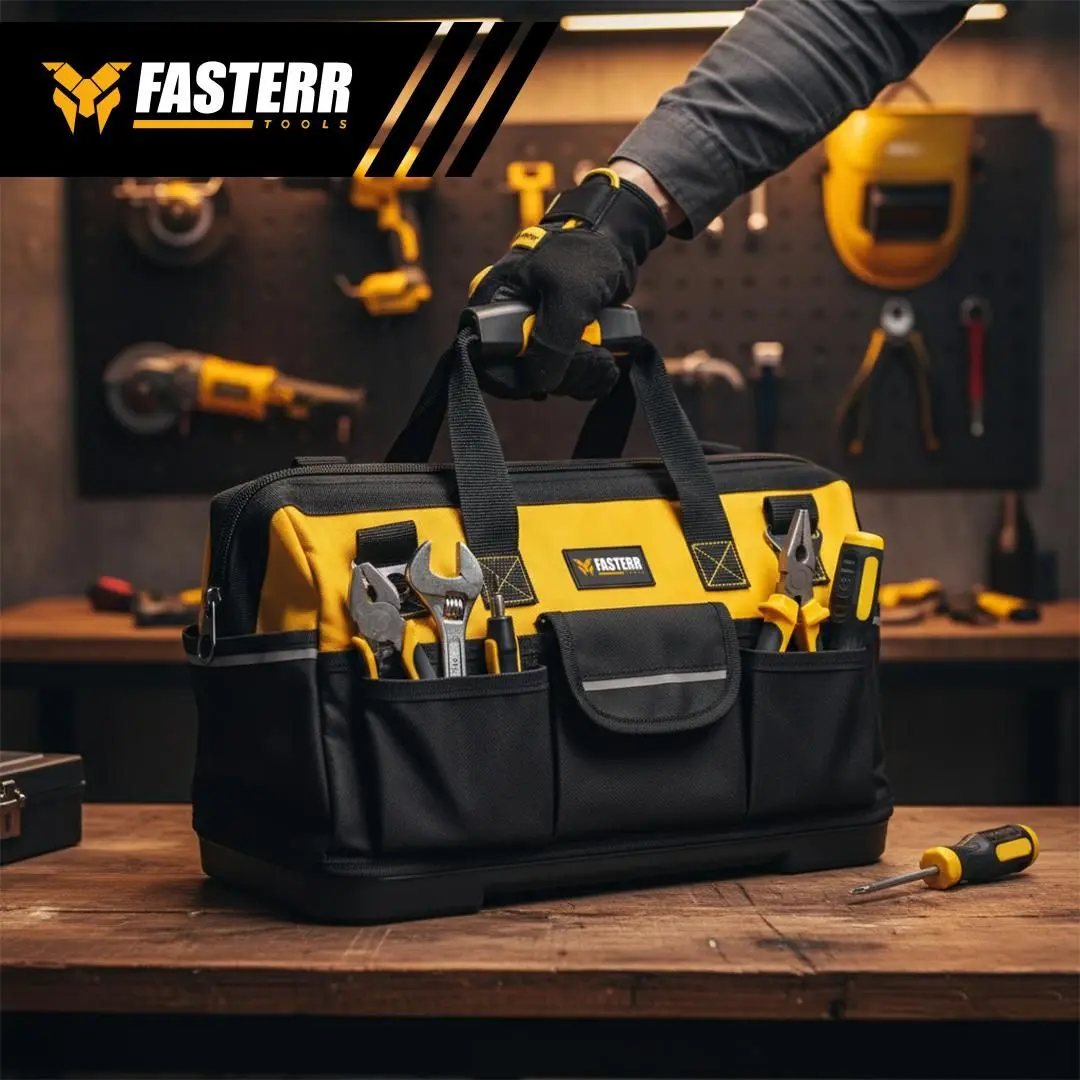 Bolsa de Ferramentas Profissional Resistente a Água com 18 Bolsos FST098 - FASTERR - Imagem 7