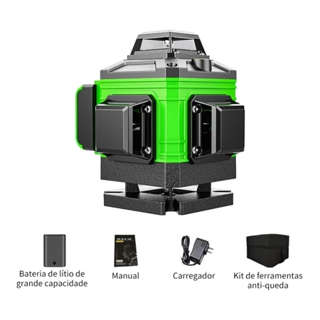 Nível a Laser Ajustável 8/12 Linhas Nível 360 ° - Imagem 4