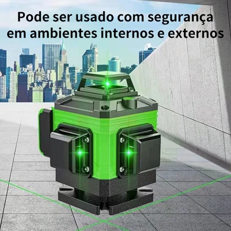 Nível a Laser Ajustável 8/12 Linhas Nível 360 ° - Imagem 8