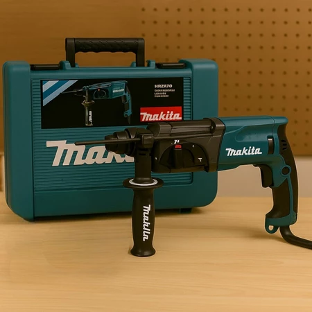 Martelete Rompedor e Rotativo Makita HR2470 800W 24mm Encaixe SDS Plus - Imagem 6