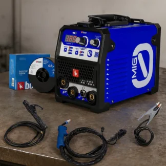 Máquina De Solda Sem Gás Mig 0 Bivolt Mig/tig/mma Boxer 127/220v