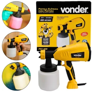 Pistola Elétrica Vonder Para Pintura PEV 400