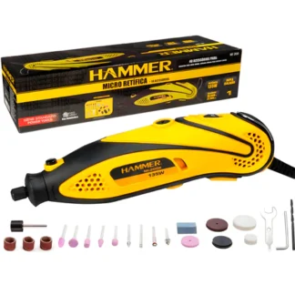 Mini Retifica Profissional 135w 40 Peças Corte E Desbaste 60hz