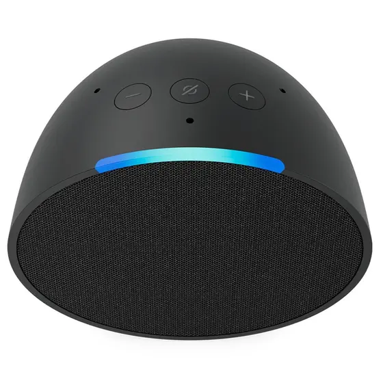 Alexa Echo Pop Amazon, com Alexa, Smart Speaker, Som Envolvente, Preto - B09WXVH7WK - Imagem 5