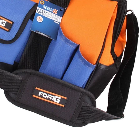 Bolsa para Ferramentas Tecido Oxford Resistente 460x280x305mm com 32 Bolsos - FortG - Imagem 5