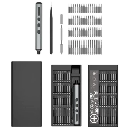 Parafusadeira Elétrica de Precisão para Celular Notebook Eletrônicos Recarregável Exbom - Imagem 4