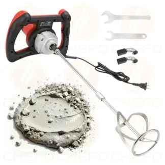 Misturador elétrico 1300W 110V ou 220V argamassa tinta massa cimento gesso pintura f