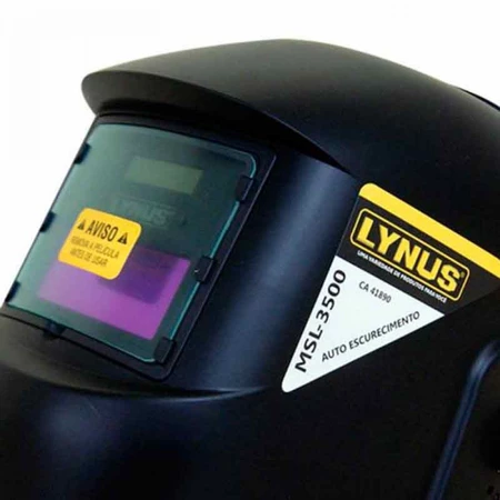 Máscara de solda com escurecimento automático tonalidade 11 - MSL-3500 - Lynus - Imagem 3