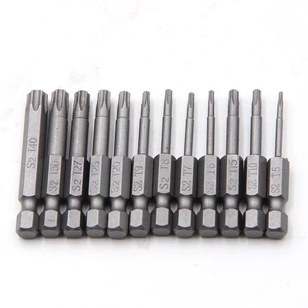 Jogo Bits chave Torx 11 ou 12 peças - Imagem 4