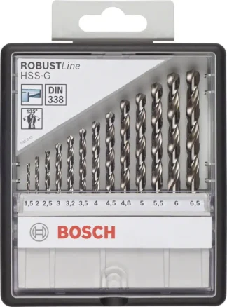 Conjunto Broca Bosch Hss-g 13 Peças