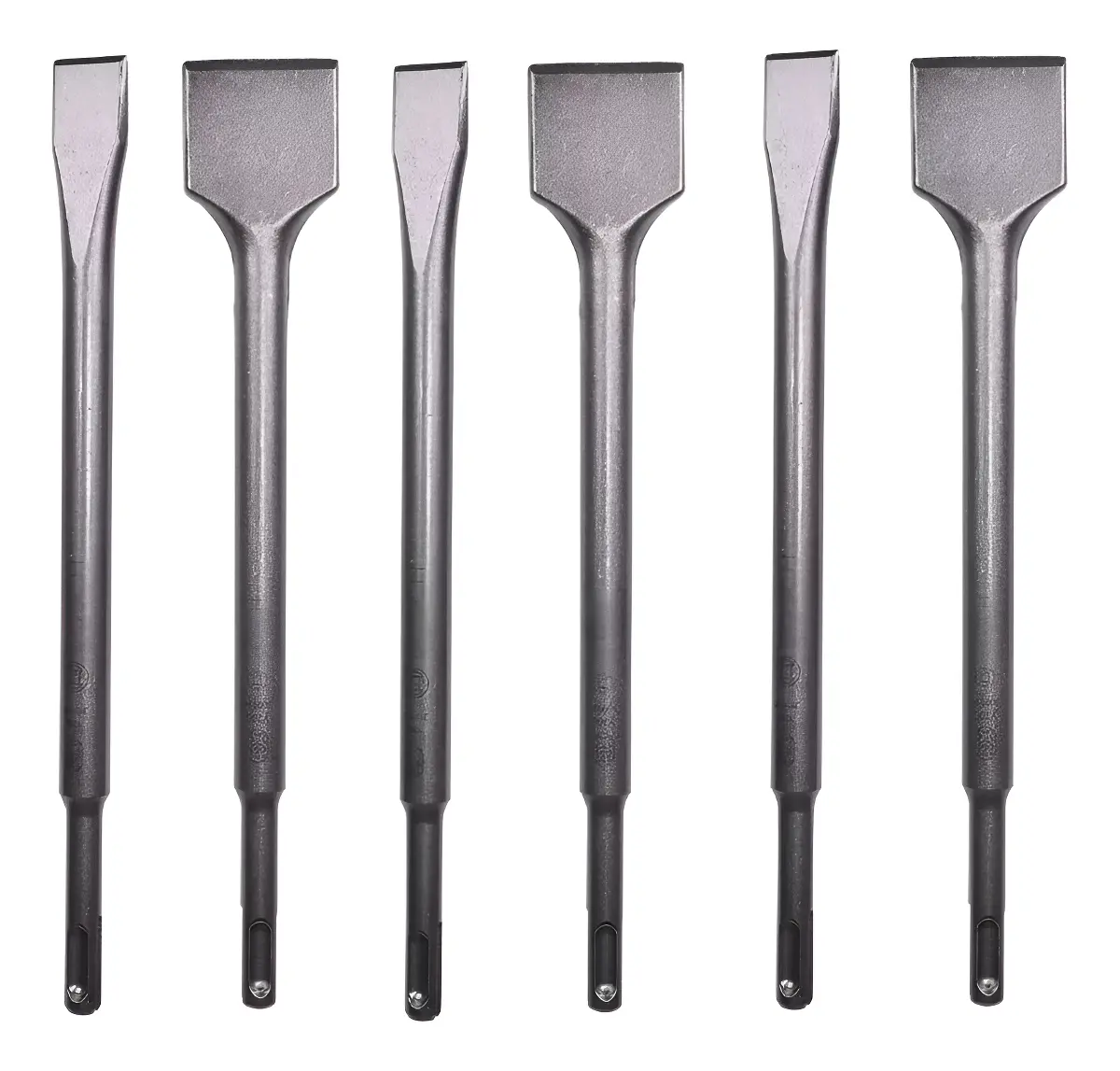 Kit Talhadeiras Sds Plus 6 peças