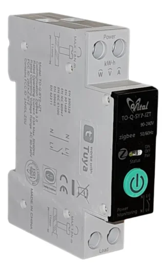 Disjuntor Wifi Zigbee Monitor Energia Alexa Google Home Tuya