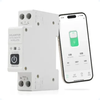 Disjuntor Inteligente Wifi 1-63a Monitoramento De Energia Corrente Ajustável