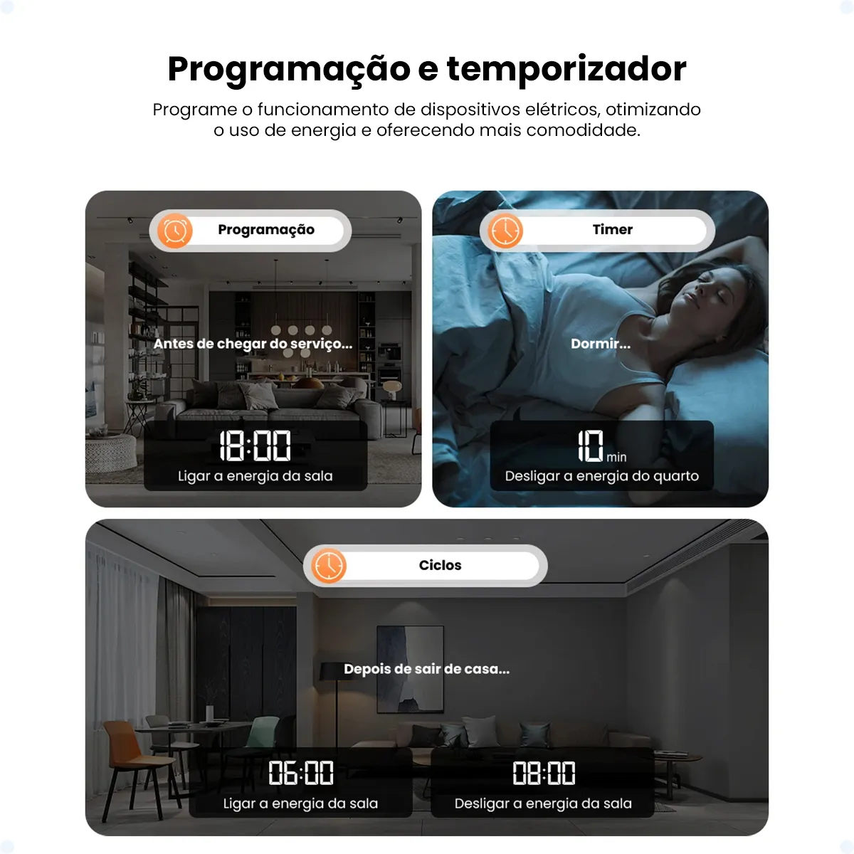 Disjuntor Wifi Inteligente 63a Corrente Ajustável Automação - Imagem 7