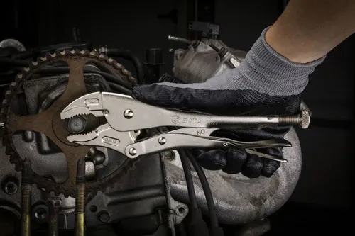 Alicate De Pressão Mordente Curvo 7 Profis. Sata St71102st - Imagem 2