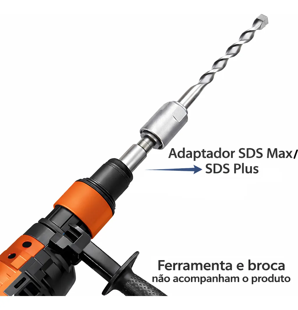 Adaptador Sds Max P/ Sds Plus Reforçado - Imagem 4